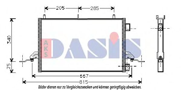 092420N AKS+DASIS Condenser, air conditioning