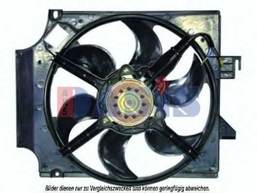 098079N AKS+DASIS Cooling System Fan, radiator