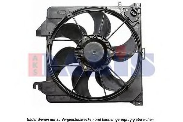 098104N AKS+DASIS Cooling System Fan, radiator