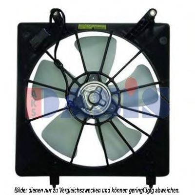 108002N AKS+DASIS Fan, radiator