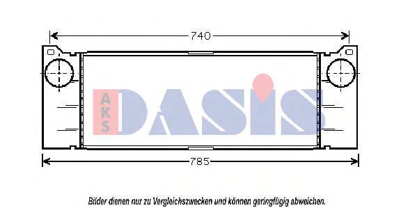 127004N AKS+DASIS Ladeluftkühler