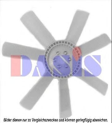 128029N AKS+DASIS Cooling System Fan Wheel, engine cooling
