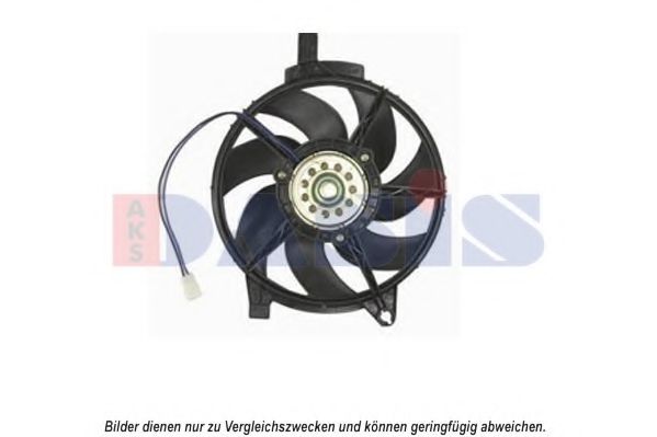 128136N AKS+DASIS Air Conditioning Fan, A/C condenser