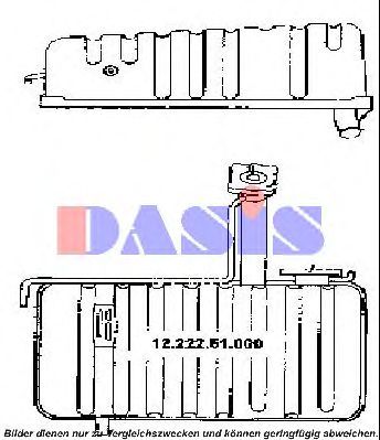 132700T AKS+DASIS Expansion Tank, coolant