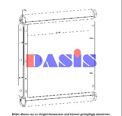 136004N AKS+DASIS Lubrication Oil Cooler, engine oil