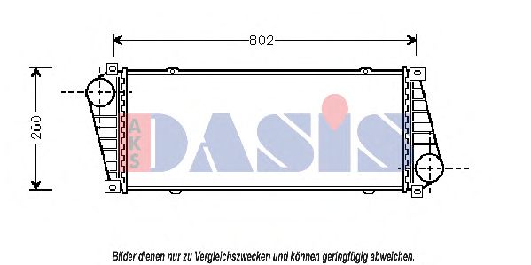 137320N AKS+DASIS Ladeluftkühler