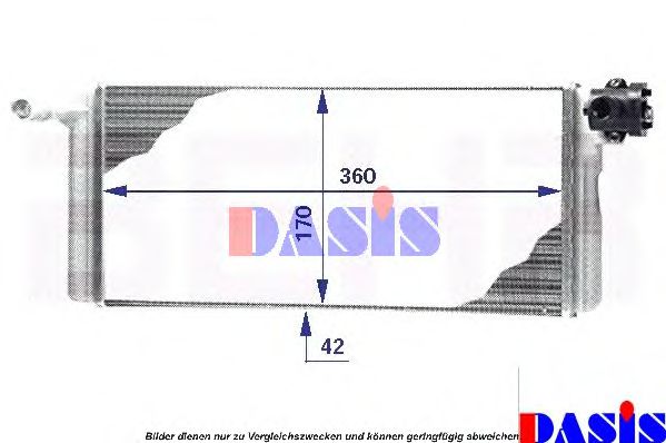 139150N AKS+DASIS Wärmetauscher, Innenraumheizung