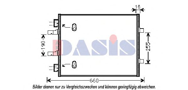152041N AKS+DASIS Air Conditioning Condenser, air conditioning