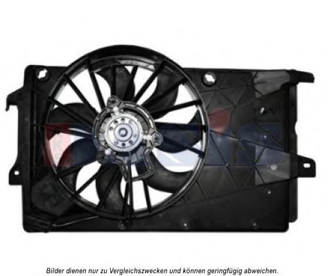 158048N AKS+DASIS Cooling System Fan, radiator