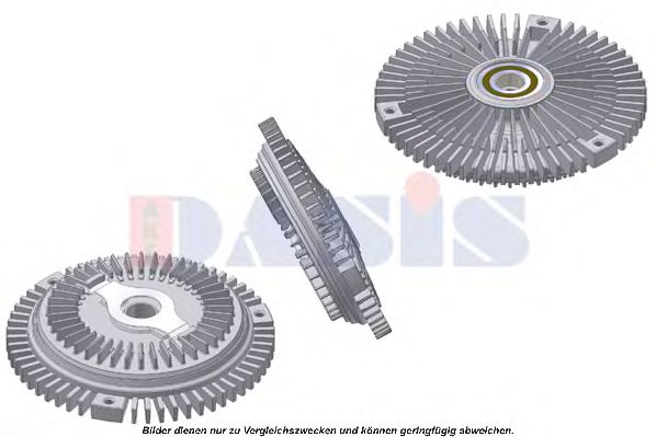 158050N AKS+DASIS Cooling System Clutch, radiator fan