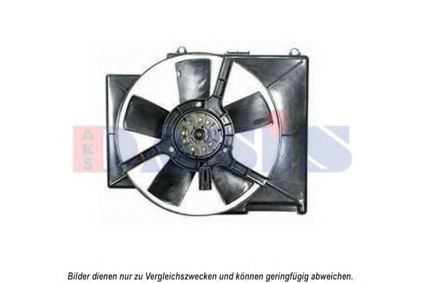 158069N AKS+DASIS Fan, radiator