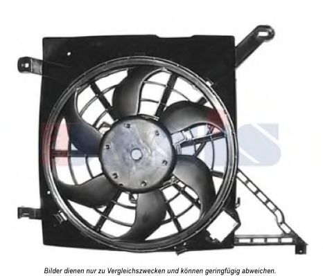 158073N AKS+DASIS Fan, radiator