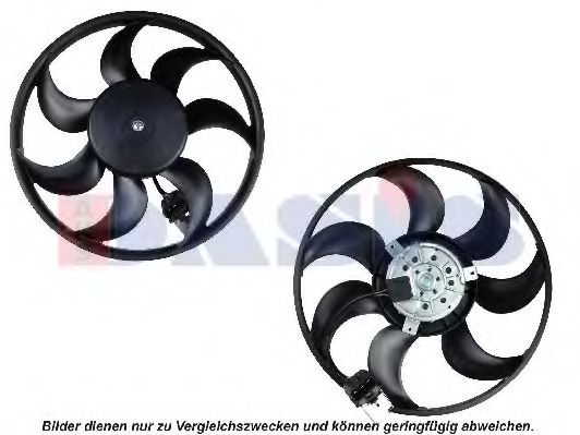 158083N AKS+DASIS Cooling System Fan, radiator