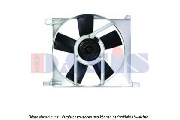 158300N AKS+DASIS Cooling System Fan, radiator
