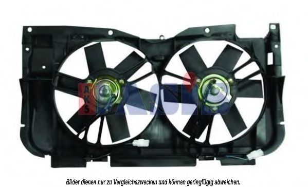 168002N AKS+DASIS Cooling System Fan, radiator