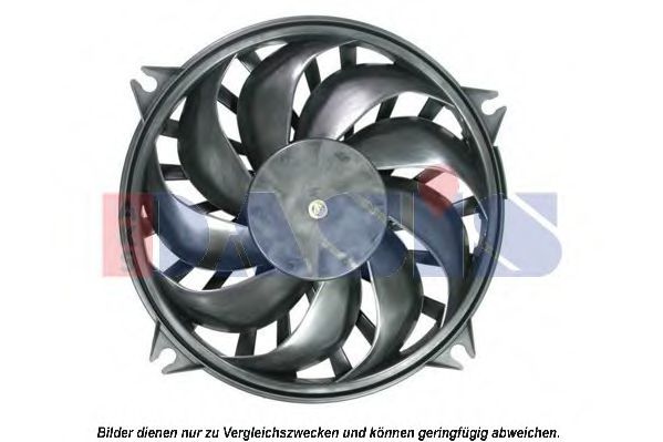 168042N AKS+DASIS Air Conditioning Fan, A/C condenser