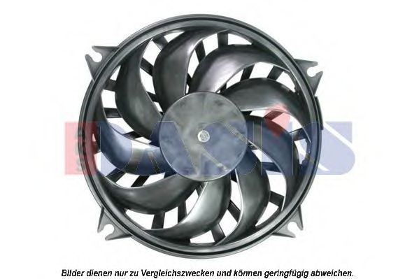 168044N AKS+DASIS Cooling System Fan, radiator