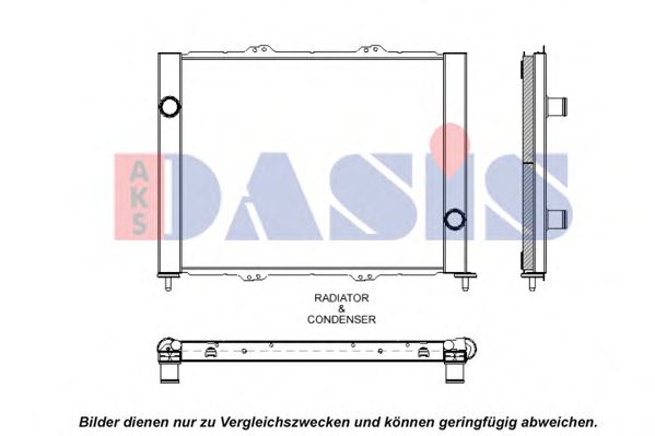 180082N AKS+DASIS Cooling System Cooler Module