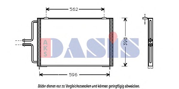 181400N AKS+DASIS Condenser, air conditioning