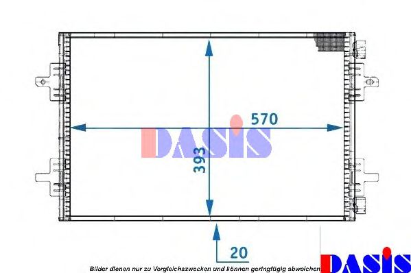 182006N AKS+DASIS Condenser, air conditioning