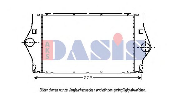 187002N AKS+DASIS Ladeluftkühler