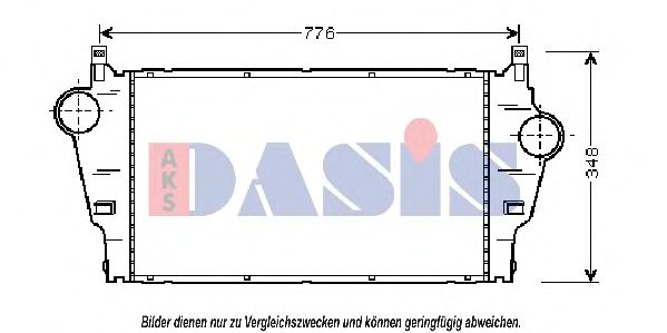 187005N AKS+DASIS Ladeluftkühler