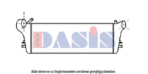 187100N AKS+DASIS Ladeluftkühler
