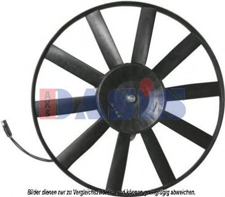 188003N AKS+DASIS Fan, radiator