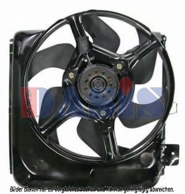 188022N AKS+DASIS Fan, radiator