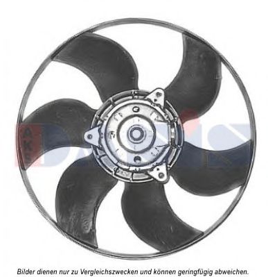 188190N AKS+DASIS Cooling System Fan, radiator
