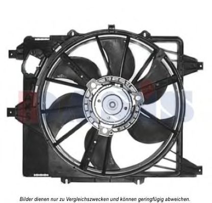 188210N AKS+DASIS Fan, radiator