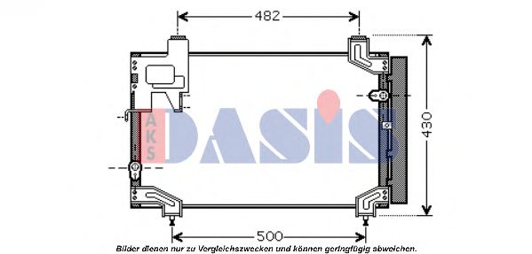 212053N AKS+DASIS Condenser, air conditioning