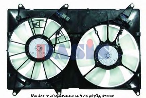 218006N AKS+DASIS Fan, radiator