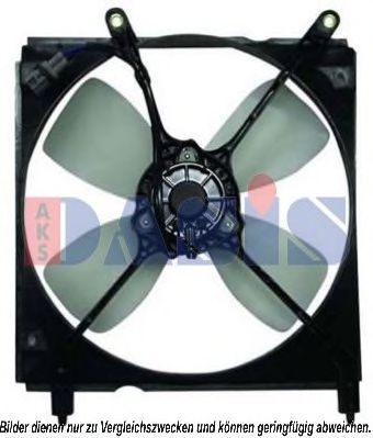 218017N AKS+DASIS Fan, radiator
