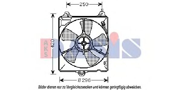 218032N AKS+DASIS Cooling System Fan, radiator