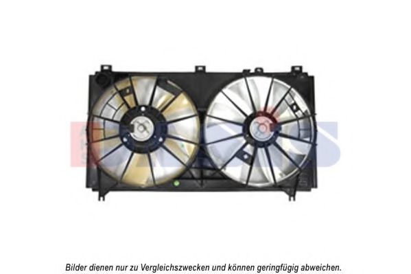 218045N AKS+DASIS Fan, radiator