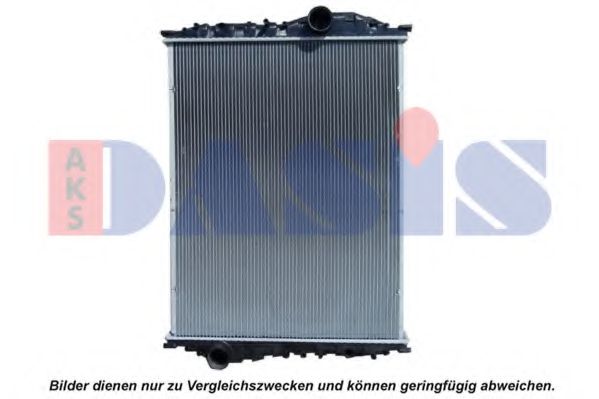 261890S AKS+DASIS Cooling System Radiator, engine cooling