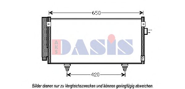 352015N AKS+DASIS Condenser, air conditioning