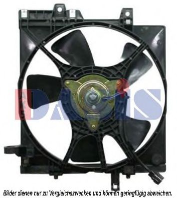 358005N AKS+DASIS Cooling System Fan, radiator