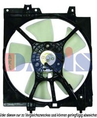 358006N AKS+DASIS Fan, radiator
