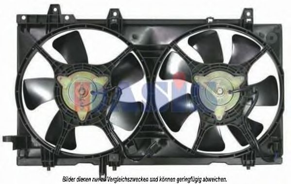 358008N AKS+DASIS Cooling System Fan, radiator