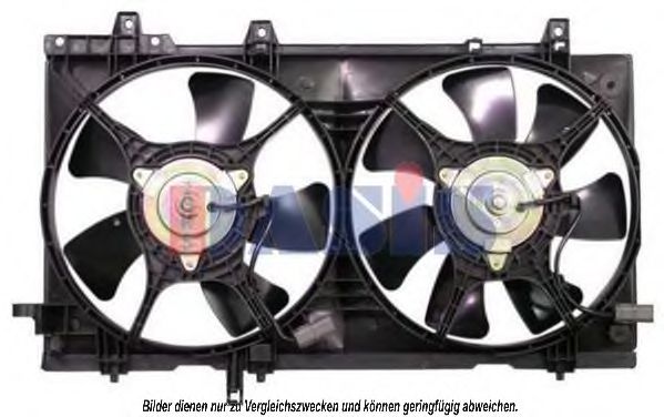 358016N AKS+DASIS Cooling System Fan, radiator