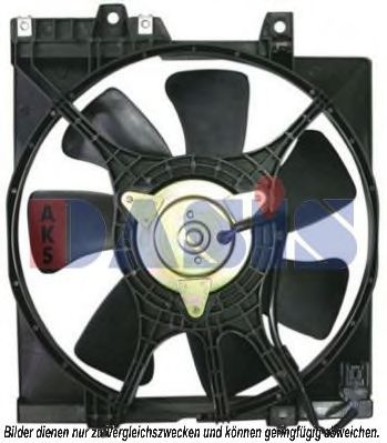 358024N AKS+DASIS Fan, radiator