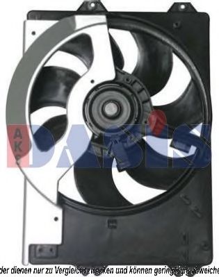 378022N AKS+DASIS Fan, radiator