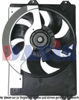378023N AKS+DASIS Fan, radiator