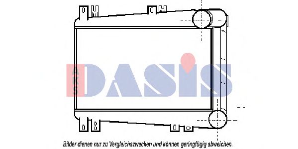 407020N AKS+DASIS Air Supply Intercooler, charger