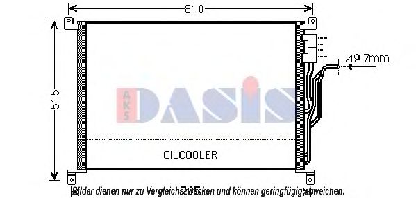482021N AKS+DASIS Condenser, air conditioning
