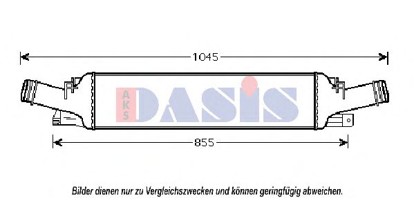 487025N AKS+DASIS Ladeluftkühler