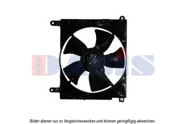 518004N AKS+DASIS Fan, radiator
