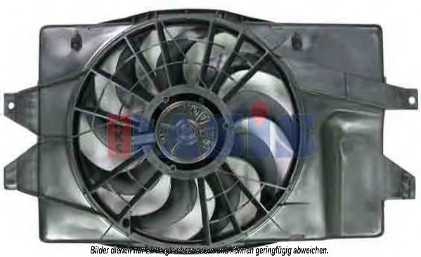 528009N AKS+DASIS Fan, radiator